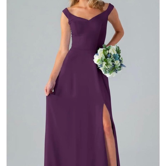 David's Bridal Dresses Eggplant Bridesmaid Dress Poshmark